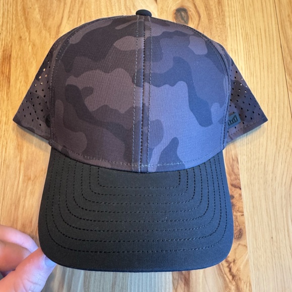 Melin A-Game Hydro Snapback Baseball Hat / Black Camo - Picture 2 of 4